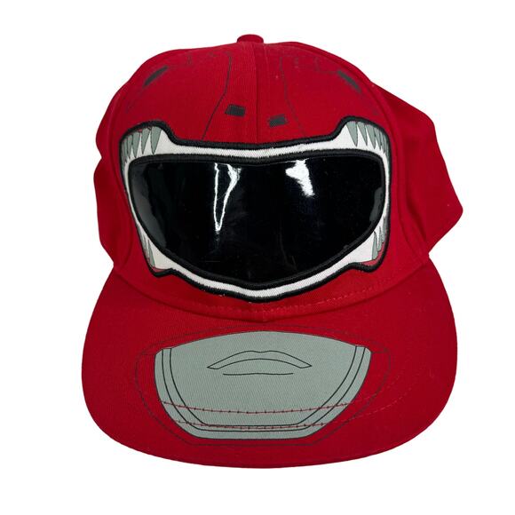 2011 Mighty Morphin Power Rangers Red Ranger Baseball Hat - Picture 1 of 7